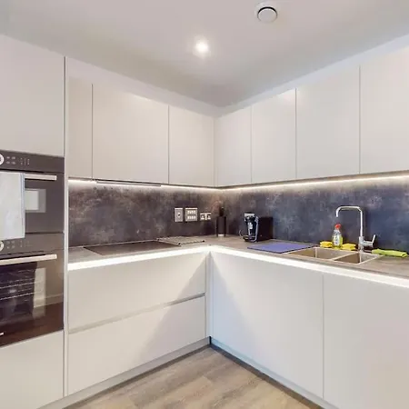 Modernistic 2 Bed - 2 Bath Flat Near Central London Exterior photo